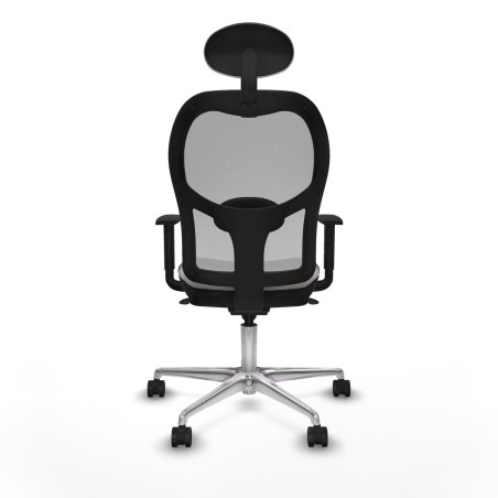 Sedia Ufficio con Poggiatesta Jorquera Piqueras y Crespo 1D086N1 Bianc