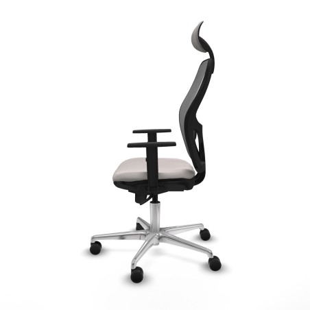 Office Chair with Headrest Jorquera Piqueras y Crespo 1D086N1 White