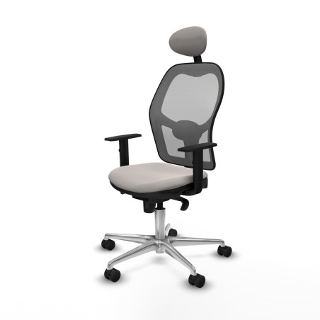 Office Chair with Headrest Jorquera Piqueras y Crespo 1D086N1 White