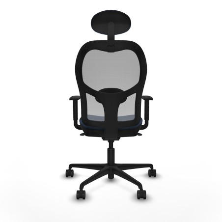 Sedia Ufficio con Poggiatesta Jorquera Piqueras y Crespo 1D036N1 Blu M