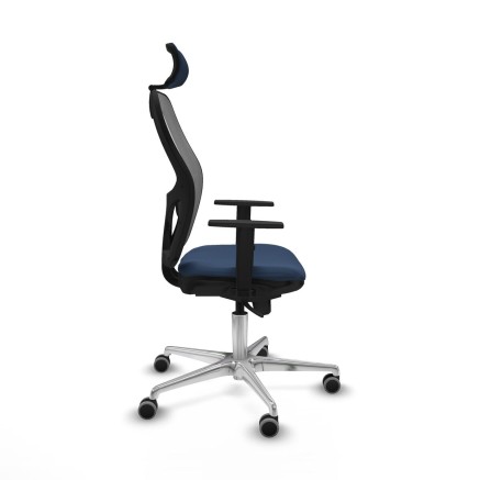 Office Chair Piqueras y Crespo 1D086G2 Navy Blue 2