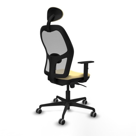 Bürostuhl mit Kopfstütze Jorquera Piqueras y Crespo 1D036G1 Creme