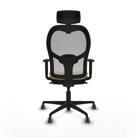 Bürostuhl mit Kopfstütze Jorquera Piqueras y Crespo 1D036G2 Creme
