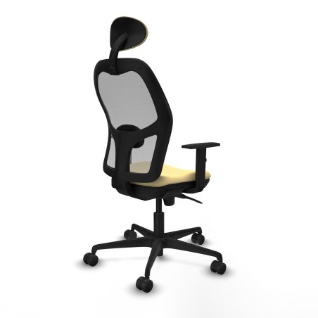 Bürostuhl mit Kopfstütze Jorquera Piqueras y Crespo 1D036N1 Creme