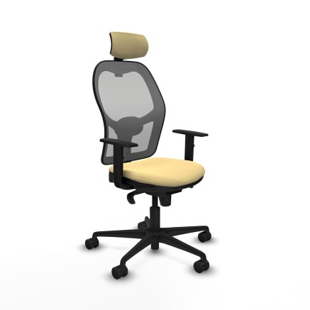 Bürostuhl mit Kopfstütze Jorquera Piqueras y Crespo 1D036N2 Creme