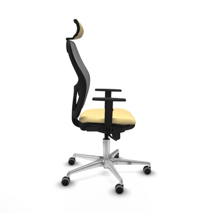 Chaise de Bureau Piqueras y Crespo 1D086G2 Crème 2