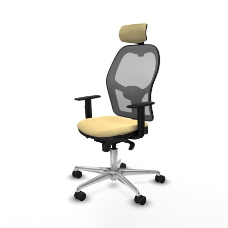 Chaise de Bureau Piqueras y Crespo 1D086N2 Crème