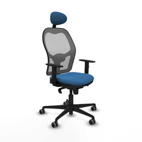 Sedia Ufficio con Poggiatesta Jorquera Piqueras y Crespo 1D036G1 Azzur