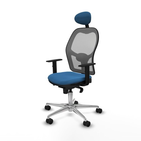 Office Chair with Headrest Jorquera Piqueras y Crespo 1D086N1 Light Bl