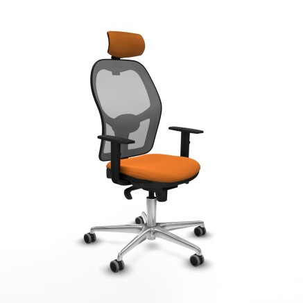 Chaise de Bureau Piqueras y Crespo 1D086G2 Orange