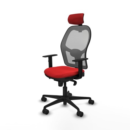 Sedia da Ufficio Piqueras y Crespo 1D036N2 Rosso