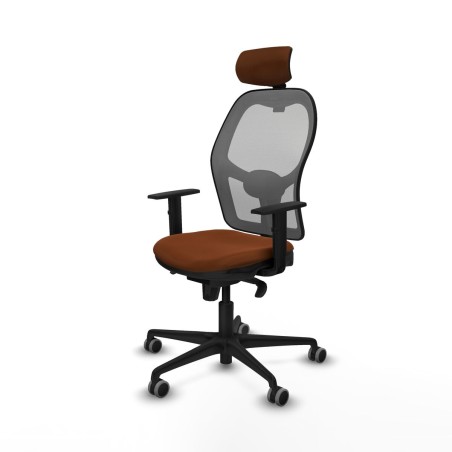 Office Chair Piqueras y Crespo 1D036G2 Brown Grey
