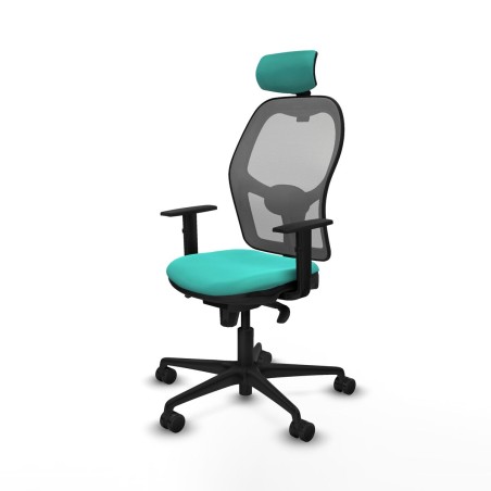 Sedia Ufficio con Poggiatesta Jorquera Piqueras y Crespo 1D036N2 Turch
