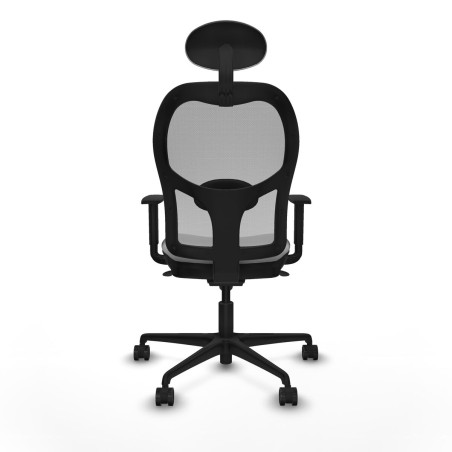 Sedia Ufficio con Poggiatesta Jorquera Piqueras y Crespo 1D036N1 Grigi