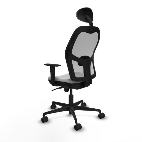 Sedia Ufficio con Poggiatesta Jorquera Piqueras y Crespo 1D036N1 Grigi
