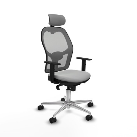 Sedia da Ufficio Piqueras y Crespo 1D086N2 Grigio chiaro
