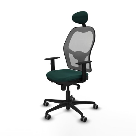 Sedia Ufficio con Poggiatesta Jorquera Piqueras y Crespo 1D036G1 Verde