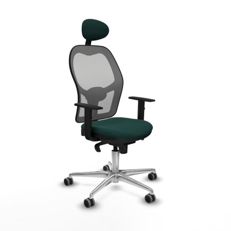 Office Chair with Headrest Jorquera Piqueras y Crespo 1D086G1 Green
