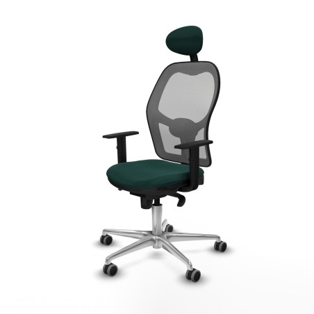 Office Chair with Headrest Jorquera Piqueras y Crespo 1D086G1 Green
