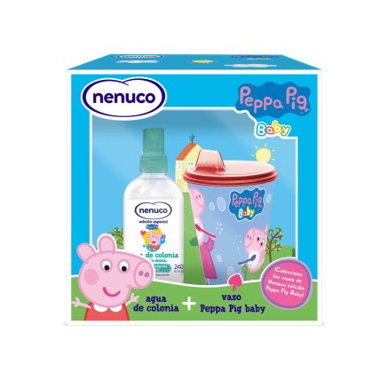 Set mit Kinderparfüm Nenuco Peppa Pig Agua De Colonia Peppa Pig 2 St