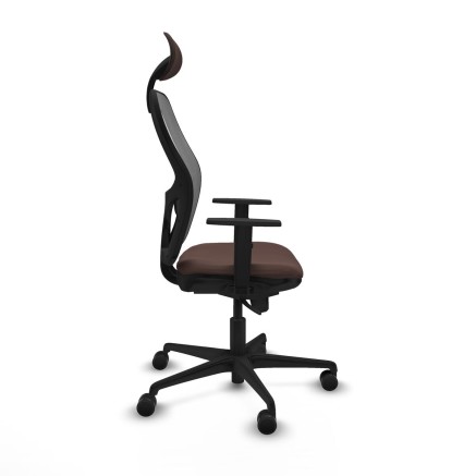 Office Chair Piqueras y Crespo 1D036N1 Grey Dark brown 2