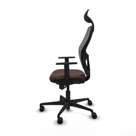 Sedia da Ufficio Piqueras y Crespo 1D036N1 Grigio Marrone scuro