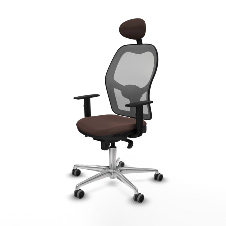 Office Chair Piqueras y Crespo 1D086G1 Grey Dark brown