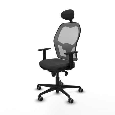 Chaise de Bureau Piqueras y Crespo 1D036G1 Gris foncé