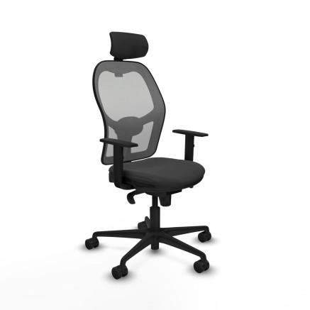 Sedia da Ufficio Piqueras y Crespo 1D036N2 Grigio scuro