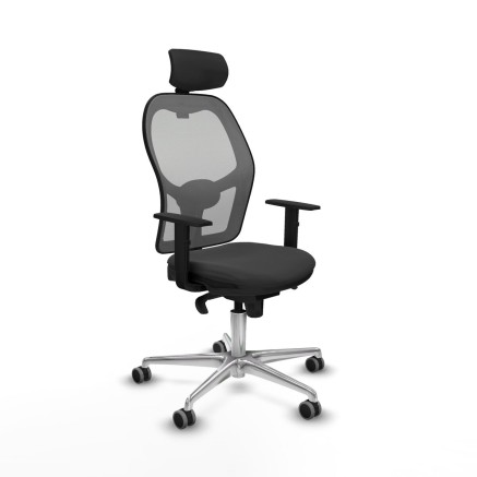 Chaise de Bureau Piqueras y Crespo 1D086G2 Gris foncé