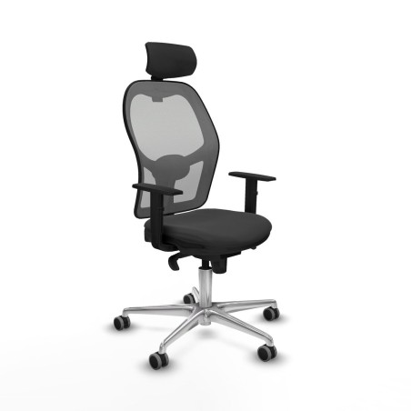 Chaise de Bureau Piqueras y Crespo 1D086G2 Gris foncé