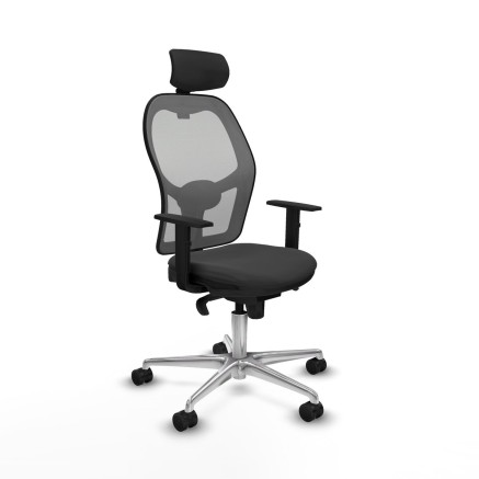 Sedia da Ufficio Piqueras y Crespo 1D086N2 Grigio scuro