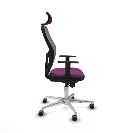 Bürostuhl mit Kopfstütze Jorquera Piqueras y Crespo 1D086G2 Lila 2