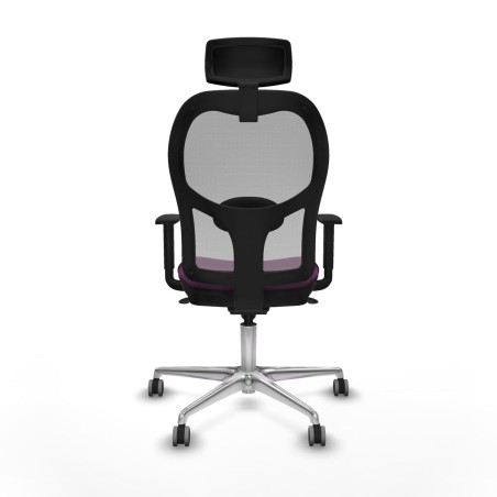 Sedia Ufficio con Poggiatesta Jorquera Piqueras y Crespo 1D086G2 Viola