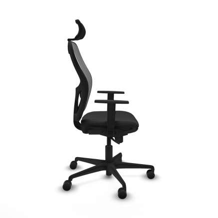 Bürostuhl mit Kopfstütze Jorquera Piqueras y Crespo 1D036N2 Schwarz 2