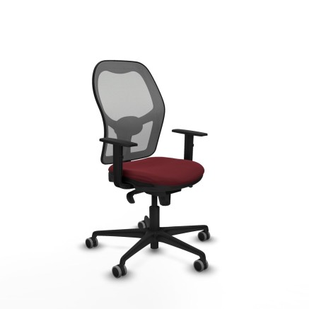 Sedia da Ufficio Piqueras y Crespo 1D036G0 Rosso Granato