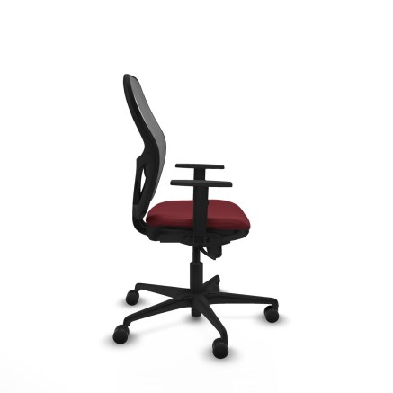 Sedia da Ufficio Piqueras y Crespo 1D036N0 Rosso Granato 2