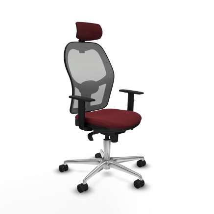 Bürostuhl Piqueras y Crespo 1D086N2 Granatrot
