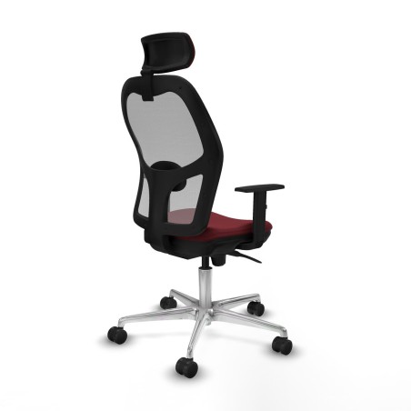 Bürostuhl Piqueras y Crespo 1D086N2 Granatrot
