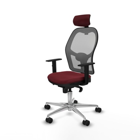 Bürostuhl Piqueras y Crespo 1D086N2 Granatrot