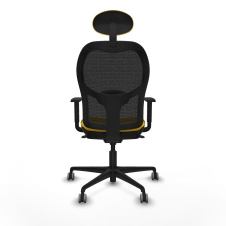Sedia da Ufficio Piqueras y Crespo 1D036G1 Giallo