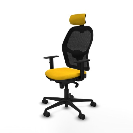Chaise de Bureau Piqueras y Crespo 1D036N2 Jaune