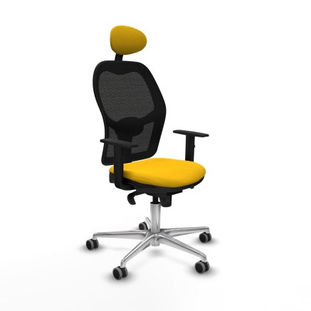 Chaise de Bureau Piqueras y Crespo 1D086G1 Jaune
