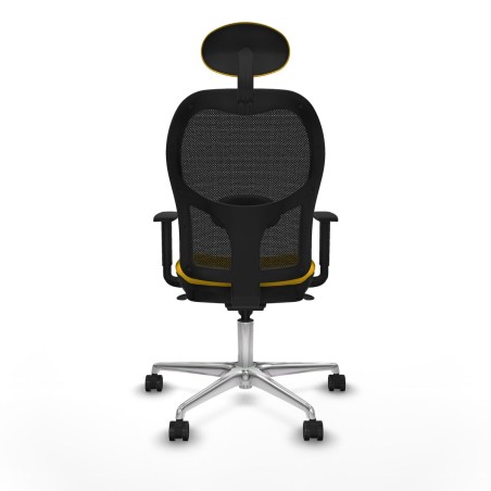 Chaise de Bureau Piqueras y Crespo 1D086N1 Jaune