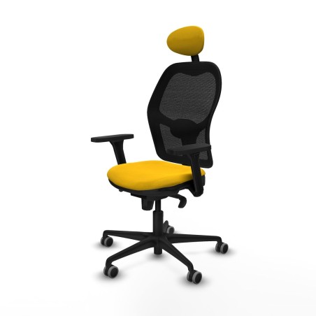 Bürostuhl mit Kopfstütze Jorquera Piqueras y Crespo 3D036G1 Gelb