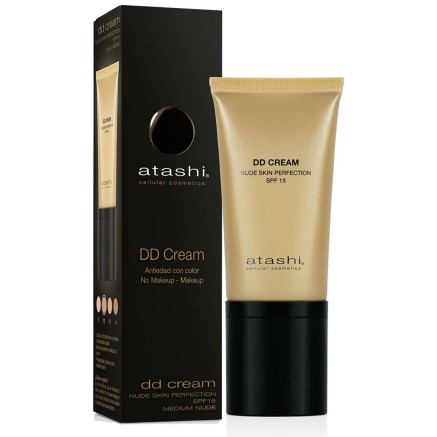 Protector Solar con Color Atashi PT0905ES0007 Medio Spf 15 50 ml DD Cr