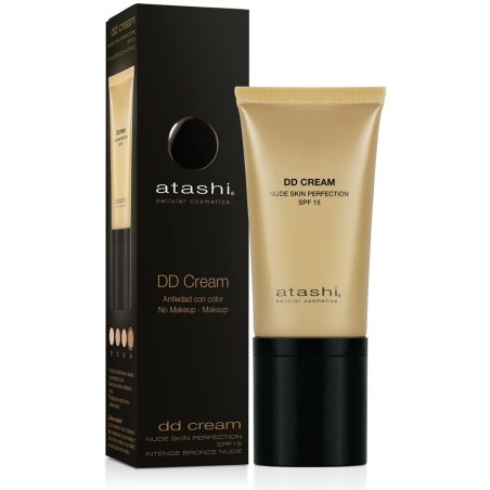 Protector Solar con Color Atashi Celullar Cosmetic Dd Spf 15 50 ml DD