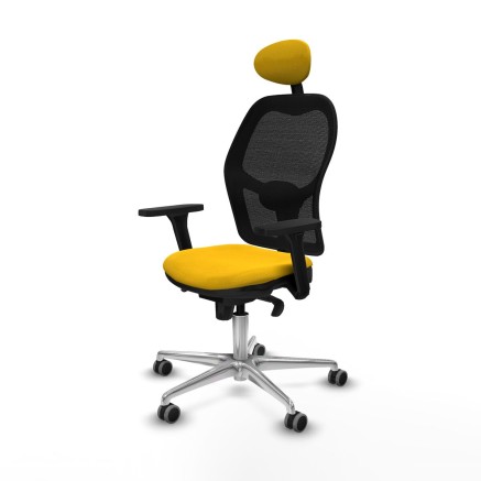 Bürostuhl mit Kopfstütze Piqueras y Crespo 3D086G1 Gelb