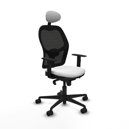 Bürostuhl mit Kopfstütze Jorquera Piqueras y Crespo 1D036N1 Weiß