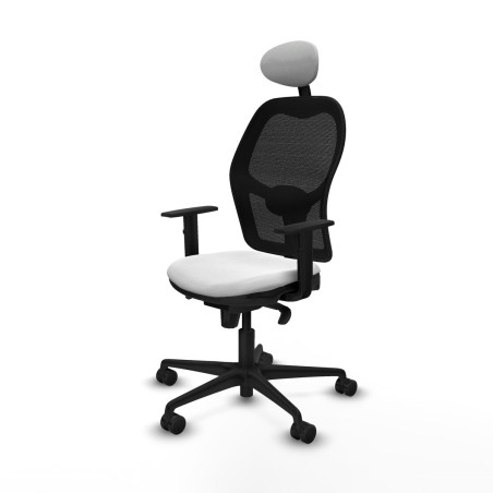 Sedia Ufficio con Poggiatesta Jorquera Piqueras y Crespo 1D036N1 Bianc